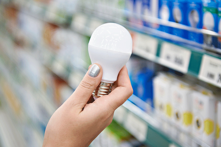 Tips for light bulbs