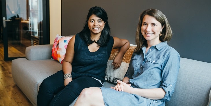 LuminAID creators Andrea Sreeshta and Anna Stork