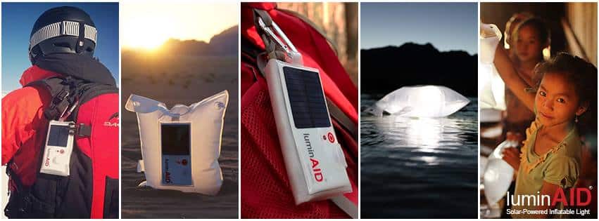 Luminaid solar lanterns