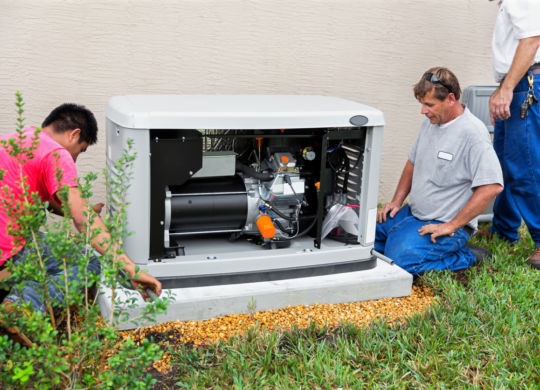 installing a 17 day whole house emergency generator for hurricane season. rr